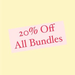 20% off bundles
